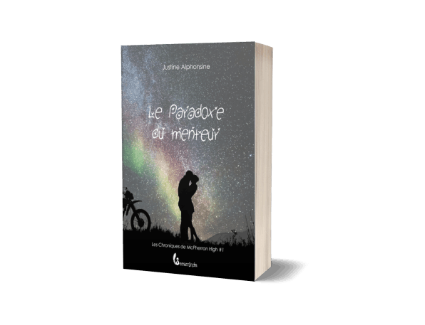 couverture broché Le Paradoxe du menteur livre de romance pour ado