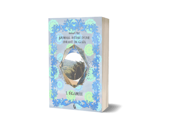 couverture broché Égarée livre de romance SF fantasy young adult