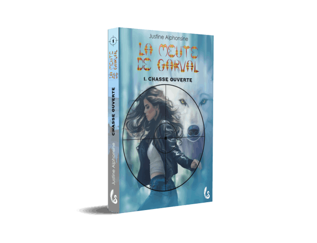 première de couverture de Chasse ouverte livre d'urban fantasy pour ado