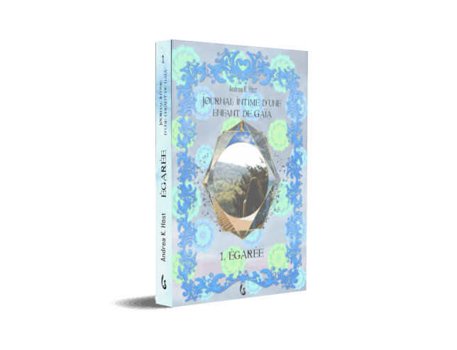 première de couverture Égarée livre de romance SF fantasy young adult