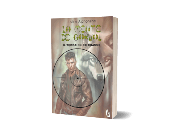 couverture broché Terrains de chasse livre d'urban fantasy pour ado