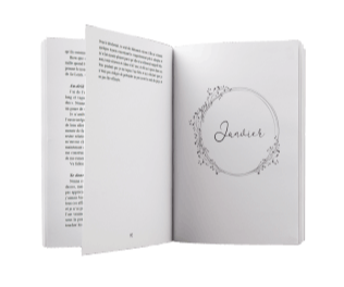 intérieur broché Égarée livre de romance SF fantasy young adult